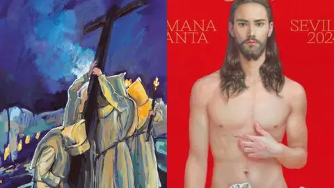 Cartel Semana Santa de Zamora Vs. Sevilla