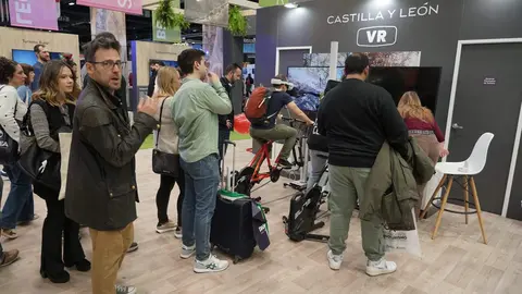 Expositor de Castilla y León en FITUR 2024