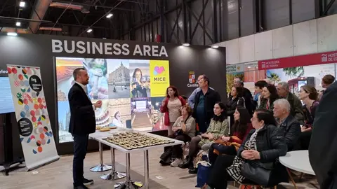 Degustación de Fromago en Fitur. Diputación de Zamora