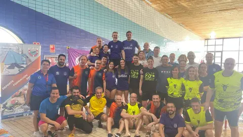 Participantes en el IX Cto de CyL Máster de Salvamento y Socorrismo