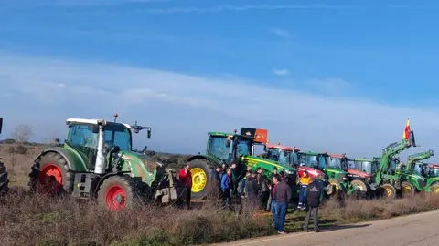 Tractoradas en diferentes puntos de la provincia de Zamora