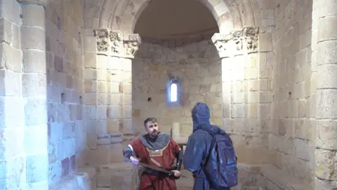 Grabación de 'Enclaves' en Zamora