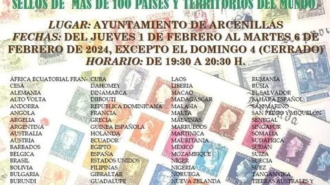 Arcenillas Filatelia del Mundo