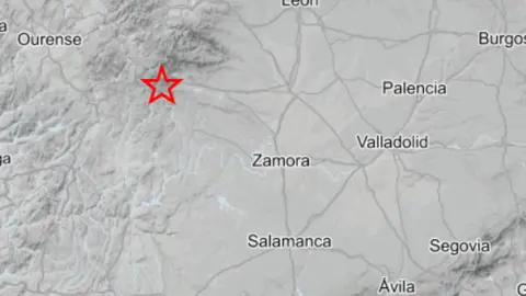 Actividad sísmica en Sanabria