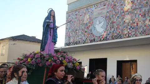 Las águedas de San José Obrero desfila en su 15 aniversario