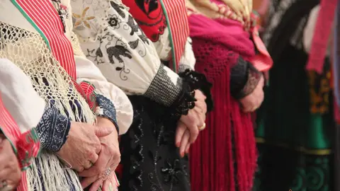 Las águedas de San José Obrero desfila en su 15 aniversario