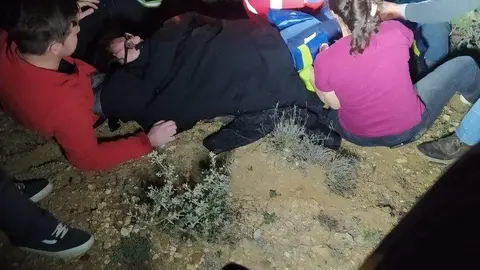 rescate bomberos de Zamora