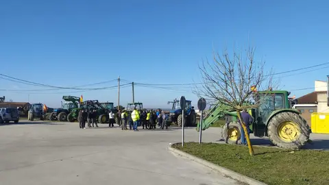 Tractorada en Sayago. Fotografía: CEDIDA