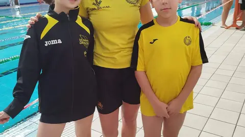 Irene Calvo, Leo Rodríguez y Violeta Ramos