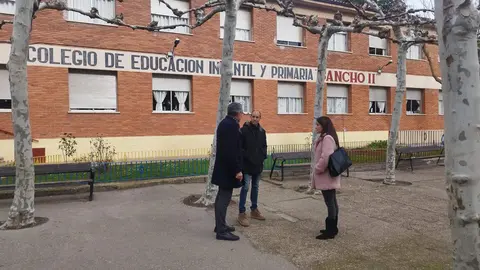 visita concejala colegio