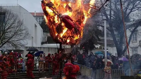 Quemadura del diablo en Bragança