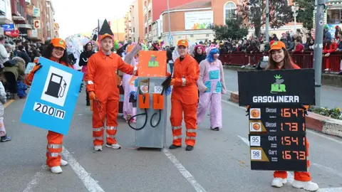 Desfile de carnaval en Benavente vía Interbenavente.es