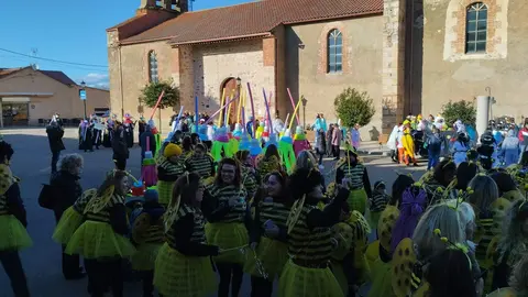 Fiestas de Carnaval en Montamarta. Imagen de Archivo