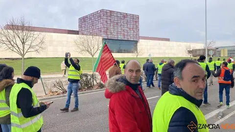 agricultores y ganaderos de Zamora presentes en la manifestación de Valladolid _2