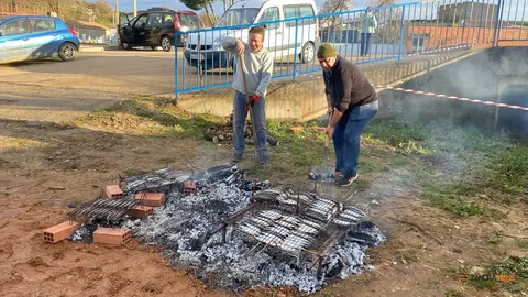 Sardinada en el Miércoles de Ceniza en Villamor de los Escuderos_3