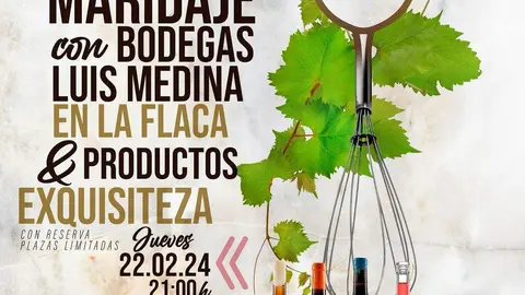 cena maridaje. Taberna la Flaca