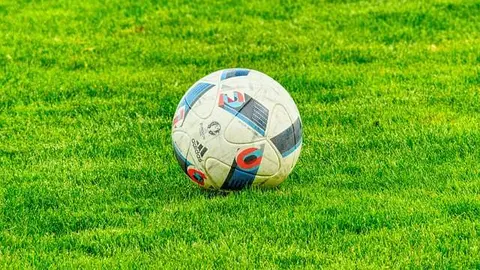 Balón de fútbol. Imagen de archivo