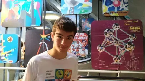 Nicolás Atanes, estudiante de la Universidad Autónoma de Barcelona. Imagen cedida