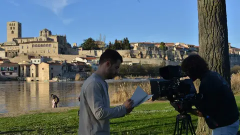 Rodaje corto Vivir de noche de Fernando Esbec