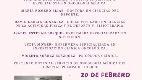 Cartel Ejercicio Terapéutico