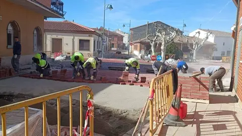 pavimentación Villaralbo