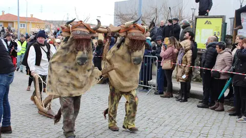 La Obisparra de Pobladura de Aliste en el IV Encuentro de ‘Rituais Ancestrais’. Fotografía: AECT Duero-Douro