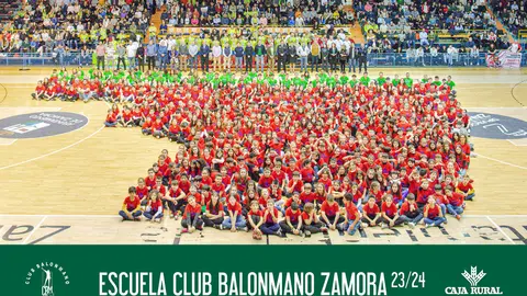 día de la Cantera del Club Balonmano. IMAGEN CEDIDA