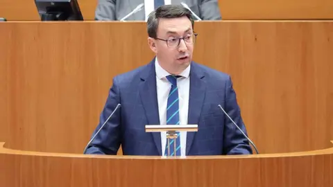 El portavoz de Educación del GPS en las Cortes de Castilla y León, Fernando Pablos
