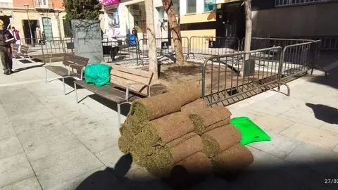 Jardín plaza del Maestro