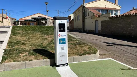 PuntorRecargaVillasecoPan. imagen de archivo