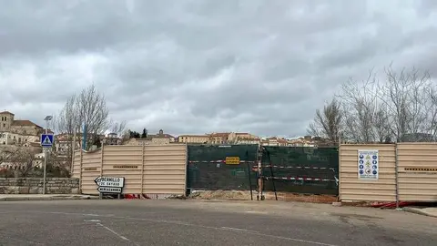 Obras en el Puente de Piedra (3)