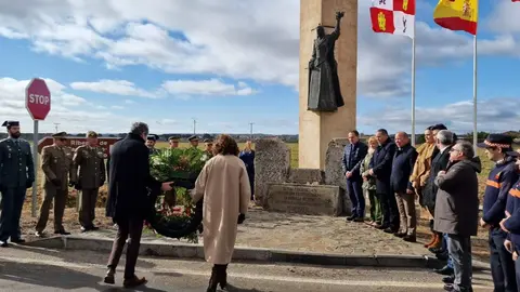 Ángel Blanco en los actos en conmemoración a la Batalla de Toro