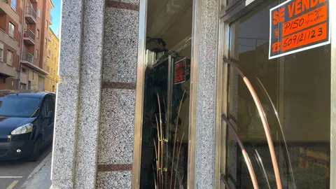 Piso en venta en Zamora ciudad. Fotografía de archivo