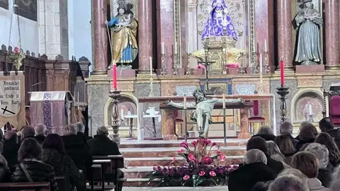 Triduo en honor al Cristo de la Buena Muerte en Zamora