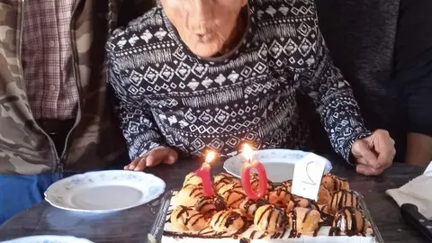 Jesusa, 102 años en Otero de Bodas