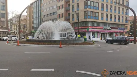 Rotonda de la Plaza Alemania