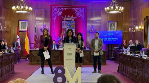 Celebrado en Zamora el Acto Institucional por el Día Internacional de la Mujer con lectura del Manifiesto de la FEMP