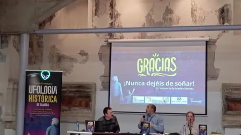 presentación del libro 'Ufología histórica de Zamora'