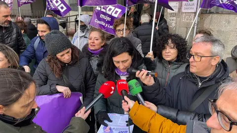 Concentración CC OO y UGT