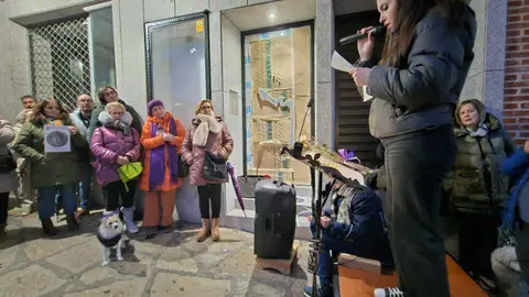 Acto 8M Benavente. Fotografía: Interbenavente.es