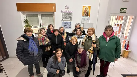 Homenaje de las mujeres trabajadoras de Granja de Moreruela. Fotografía: CEDIDA