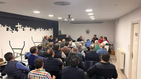 Preparativos de Semana Santa en la Cofradía de Jesus Nazareno vulgo Congregación