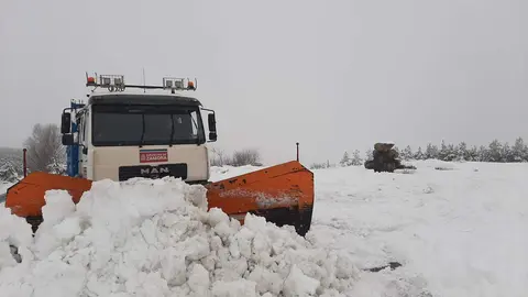 Quitanieves de la Diputación de Zamora