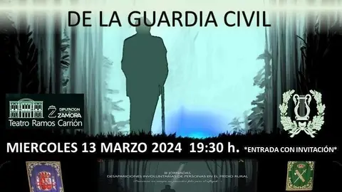 Cartel de las III Jornadas sobre Desapariciones Involuntarias de Personas en el Medio Rural