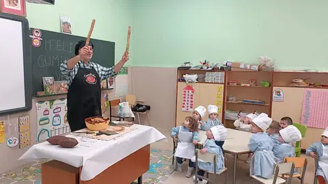 Alumnos del Colegio Sagrado Corazón de Jesús de Zamora