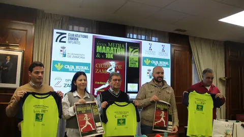 Presentación XXXIX Media Maratón y V 10K Ciudad de Zamora