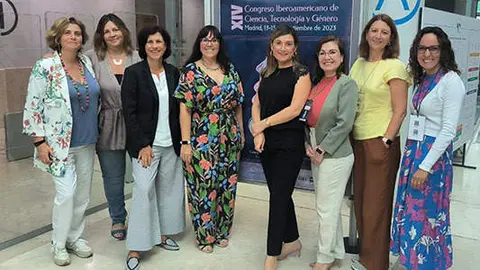 Miembros de la USAL dentro del proyecto nacional Women@inf