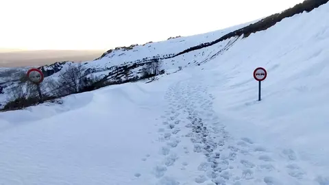 nieve sierra sanabria y la cabrera