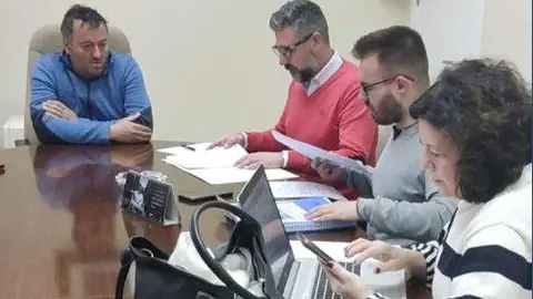 Luis Miguel López, Alberto Miranda Fernandez,  Alejandro Fernandez y  Carmen Fernandez