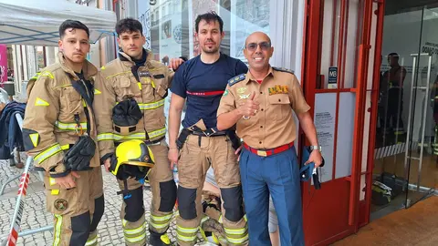 Bomberos en Coimbra 1